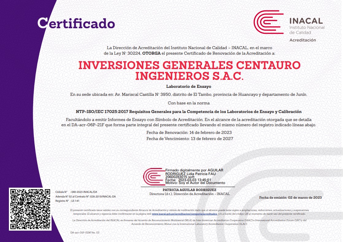 Certificado